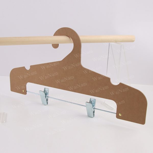 Pants Cardboard Hanger with Clips